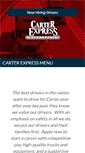 Mobile Screenshot of carter-express.com